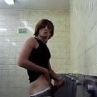 Rare Gay - Publich Bathroom